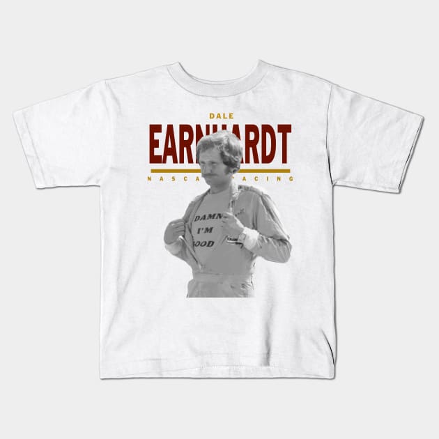 Dale earnhardt - Vintage Kids T-Shirt by wsyiva